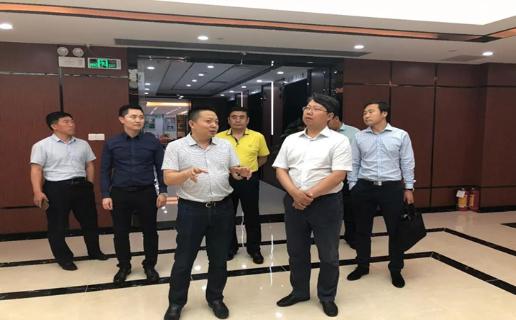 长春市九台区政府领导、安徽省淮南市毛集领导来访巨星国际加速器